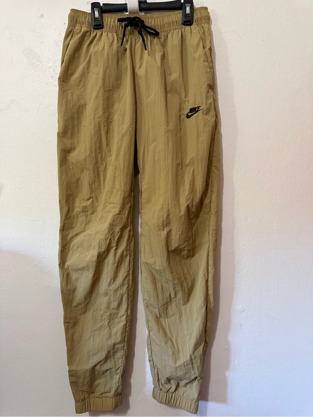 Nike Tech Woven Straight Leg Jogger Pants Men's Size S Pacific Moss FZ0758-307